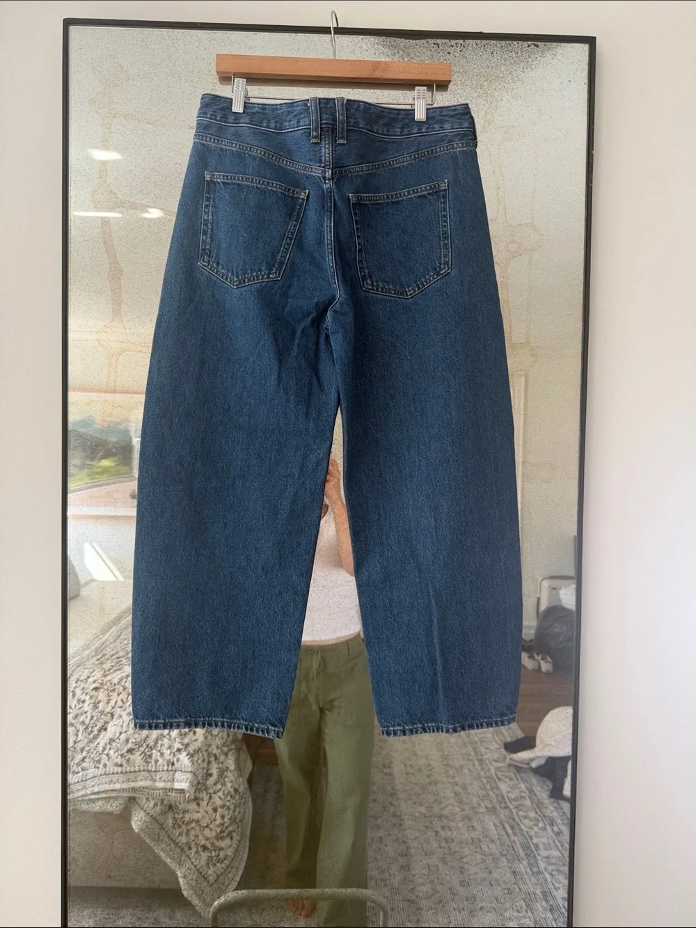 J. Crew Boyfriend Jeans in Dark Blue Denim